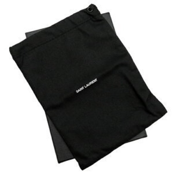 Saint Laurent Trifold Wallet Monogram Leather Black YSL - Picture 11 of 12